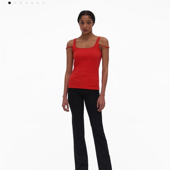 Helmut Lang SQUARE-NECK TANK size M - Picture 2 of 11